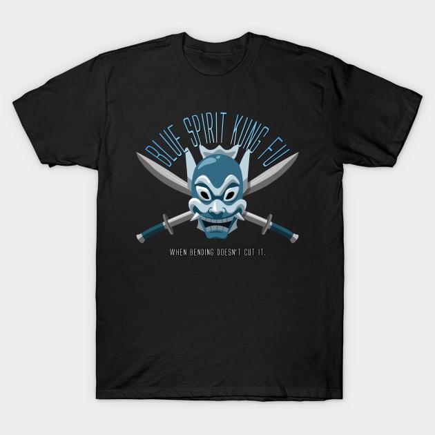 Blue Spirit Kung Fu T-Shirt by Doc Multiverse Designs